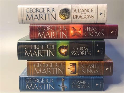 how many books in a song of ice and fire