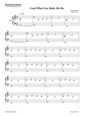 look what you made me do piano sheet music Have you ever considered how the structure of a piece of music can evoke emotions and tell a story without words?