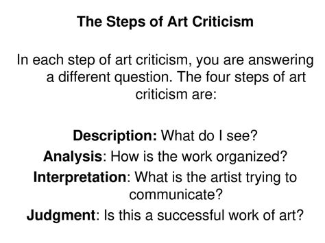 what is the role of the art critic? and can art critics predict the future?